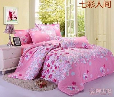 【钻石绒厂家直销钻石棉绒四件套床单被套床上用品四件套网销批发ZSR002】崇川区铭铄家用纺织品厂 - 产品库